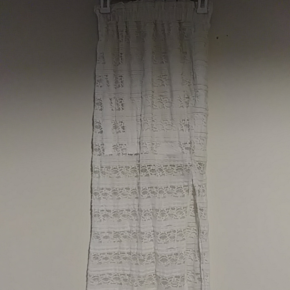 White skirt